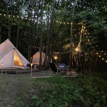 Glampspace - Szlak Beskidzki Hotel เมียดซิบรอดจิ บิอัลสแก ภายนอก รูปภาพ
