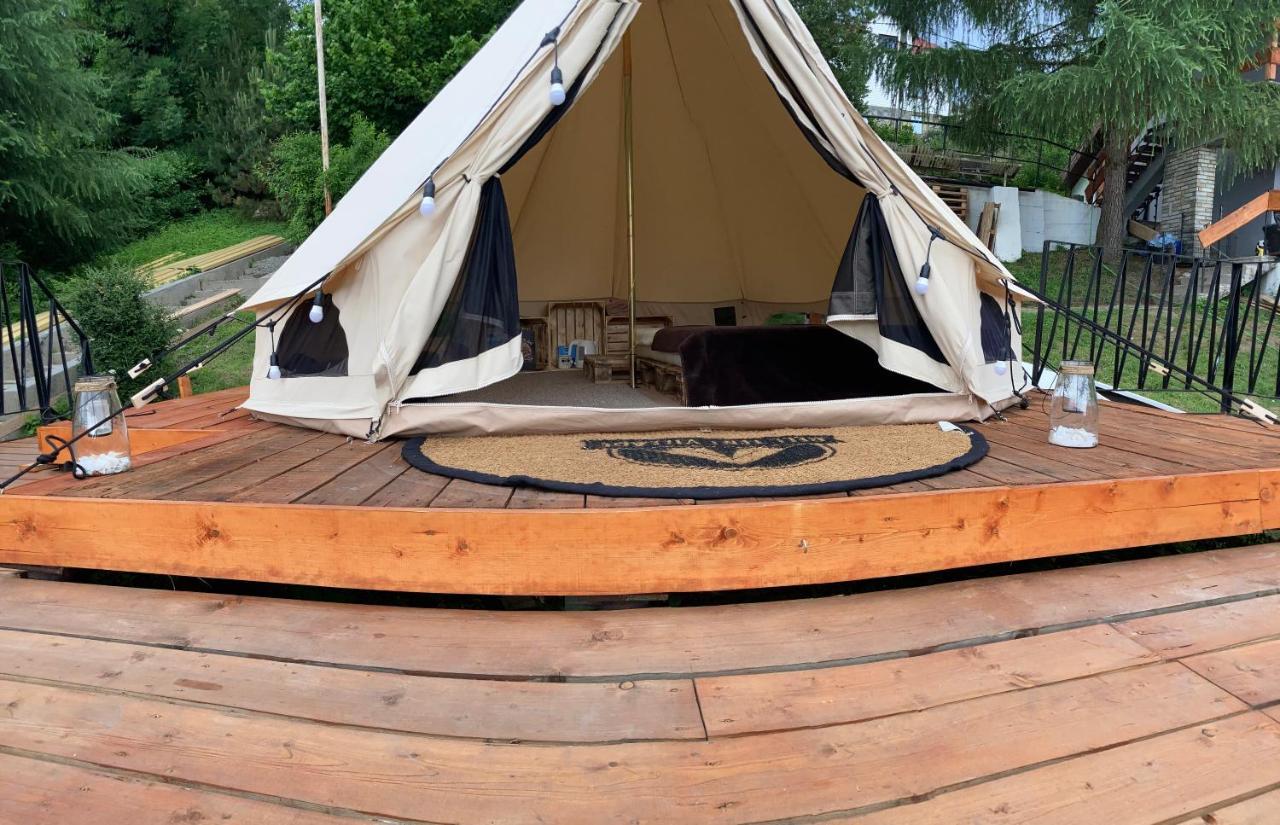 Glampspace - Szlak Beskidzki Hotel เมียดซิบรอดจิ บิอัลสแก ภายนอก รูปภาพ