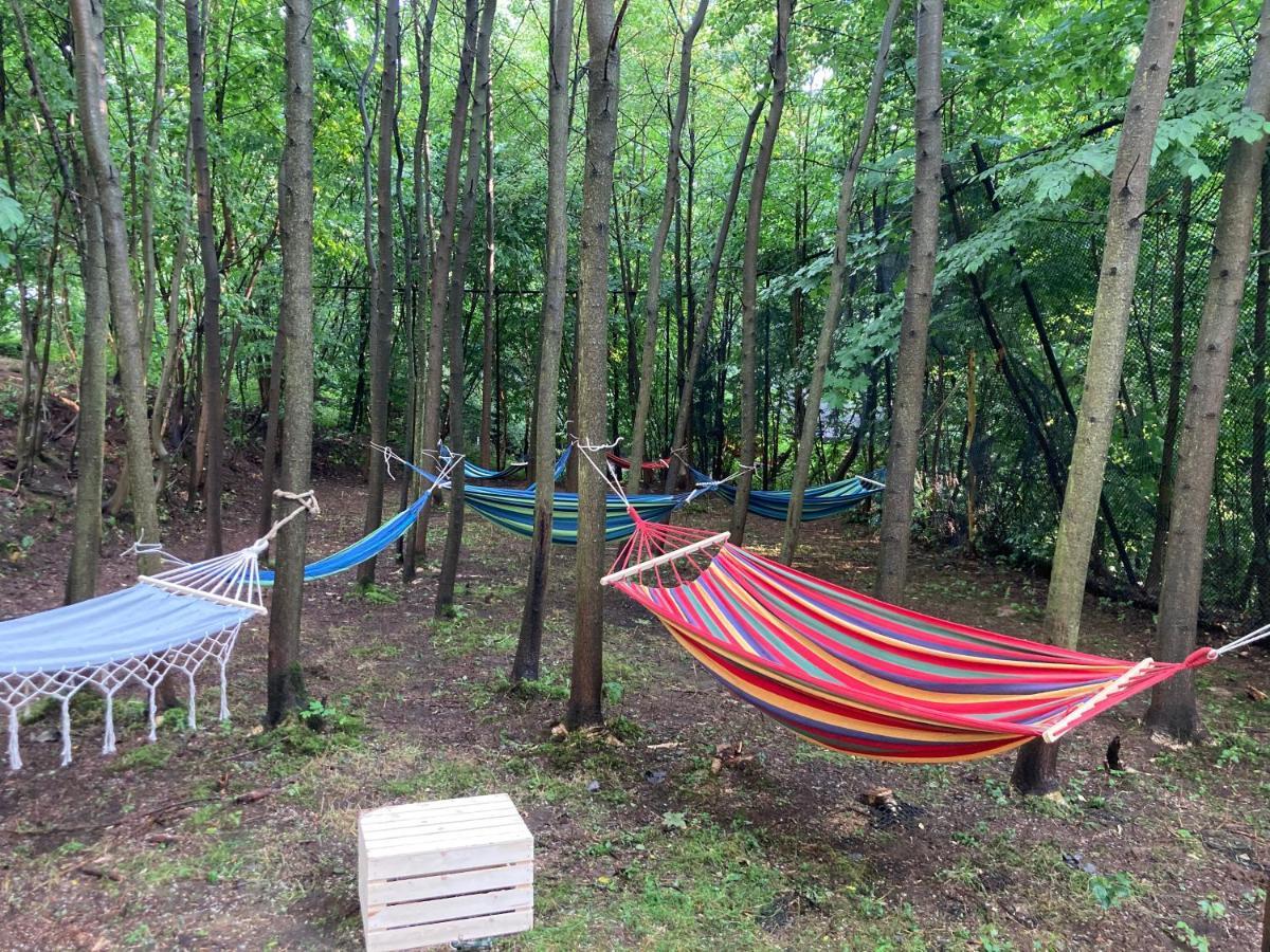 Glampspace - Szlak Beskidzki Hotel เมียดซิบรอดจิ บิอัลสแก ภายนอก รูปภาพ