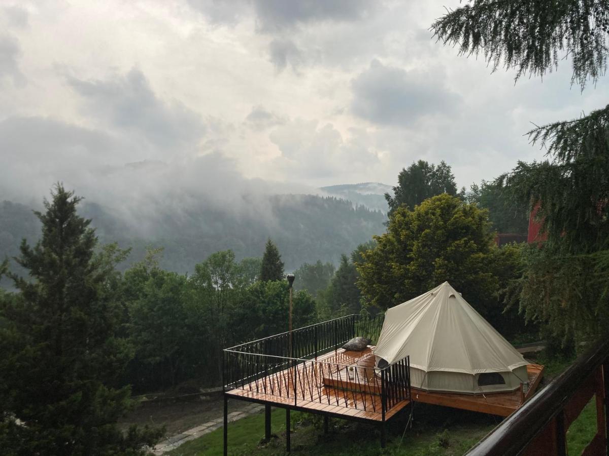 Glampspace - Szlak Beskidzki Hotel เมียดซิบรอดจิ บิอัลสแก ภายนอก รูปภาพ