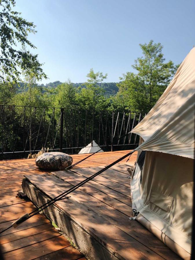 Glampspace - Szlak Beskidzki Hotel เมียดซิบรอดจิ บิอัลสแก ภายนอก รูปภาพ