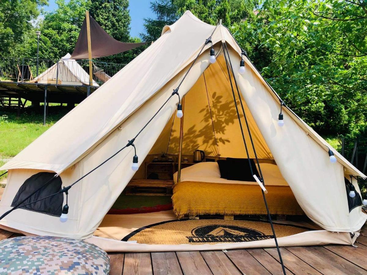Glampspace - Szlak Beskidzki Hotel เมียดซิบรอดจิ บิอัลสแก ภายนอก รูปภาพ