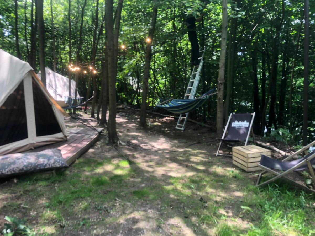 Glampspace - Szlak Beskidzki Hotel เมียดซิบรอดจิ บิอัลสแก ภายนอก รูปภาพ