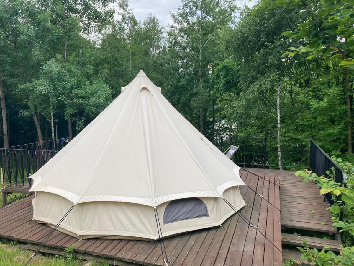 Glampspace - Szlak Beskidzki Hotel เมียดซิบรอดจิ บิอัลสแก ภายนอก รูปภาพ