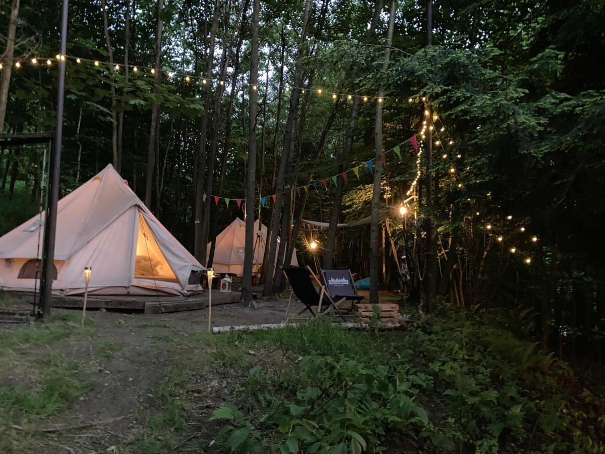 Glampspace - Szlak Beskidzki Hotel เมียดซิบรอดจิ บิอัลสแก ภายนอก รูปภาพ