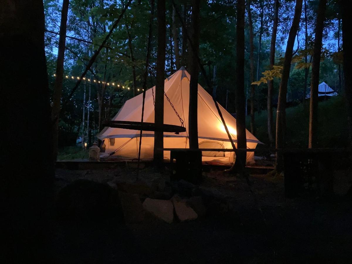 Glampspace - Szlak Beskidzki Hotel เมียดซิบรอดจิ บิอัลสแก ภายนอก รูปภาพ