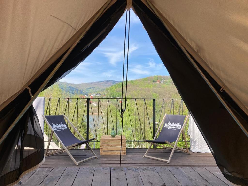 Glampspace - Szlak Beskidzki Hotel เมียดซิบรอดจิ บิอัลสแก ภายนอก รูปภาพ